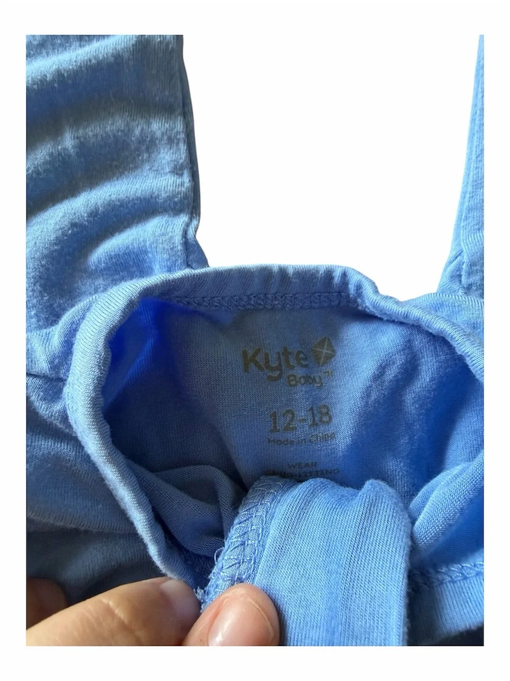 Kyte baby long sleeve zip romper